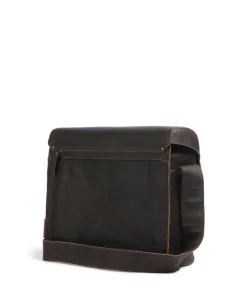Aunts & Uncles Hunter Nick Briefcase 14″ buffalo leather dark brown Discount
