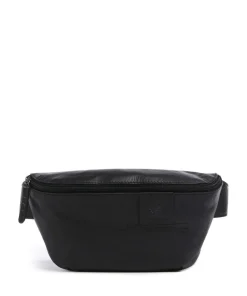 Strellson Hyde Fanny pack fine grain leather black Best