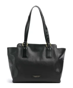 The Bridge Ines Tote bag grained cow leather black Hot