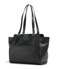 The Bridge Ines Tote bag grained cow leather black Hot