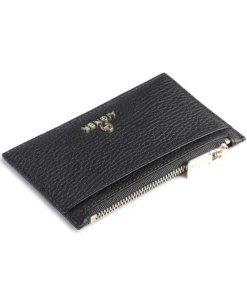 AIGNER Ivy Credit card holder grained cow leather black Online