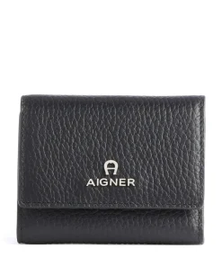 AIGNER Ivy RFID Wallet grained leather black Online