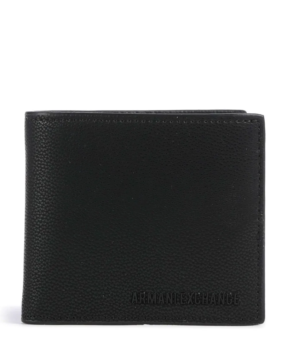 Armani Exchange Jacques Wallet imitation leather black Online