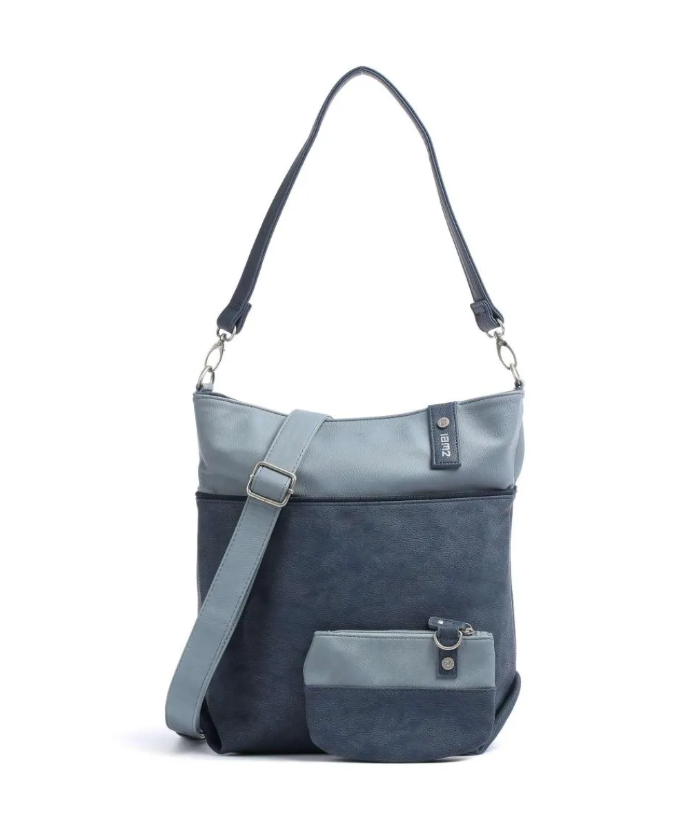 Zwei Jana J12 Hobo bag imitation leather blue