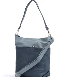 Zwei Jana J12 Hobo bag imitation leather blue