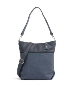 Zwei Jana J12 Hobo bag imitation leather dark blue