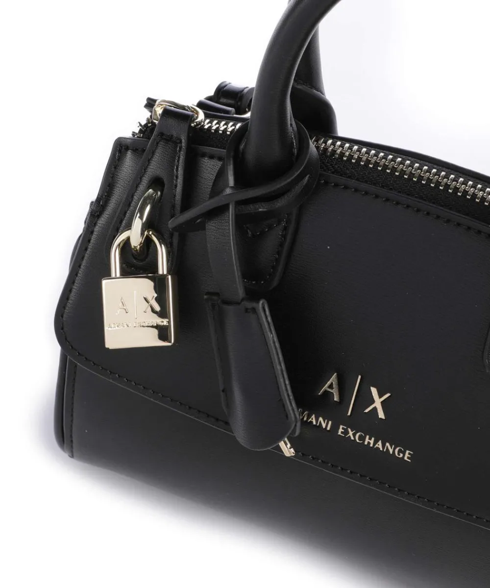 Armani Exchange Jane S Handbag imitation leather black Outlet
