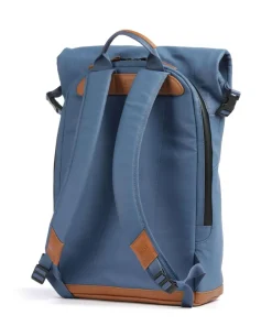 Aunts & Uncles Japan Fukui Rolltop backpack 15″ organic cotton blue Online