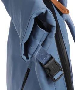 Aunts & Uncles Japan Fukui Rolltop backpack 15″ organic cotton blue Online