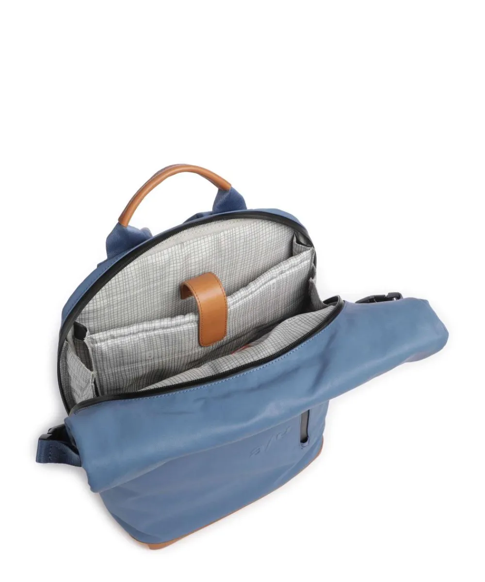 Aunts & Uncles Japan Fukui Rolltop backpack 15″ organic cotton blue Online