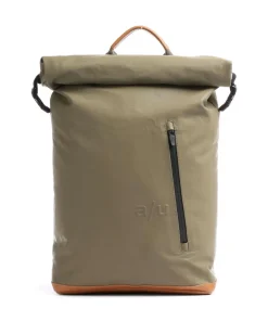 Aunts & Uncles Japan Fukui Rolltop backpack 15″ organic cotton green Online