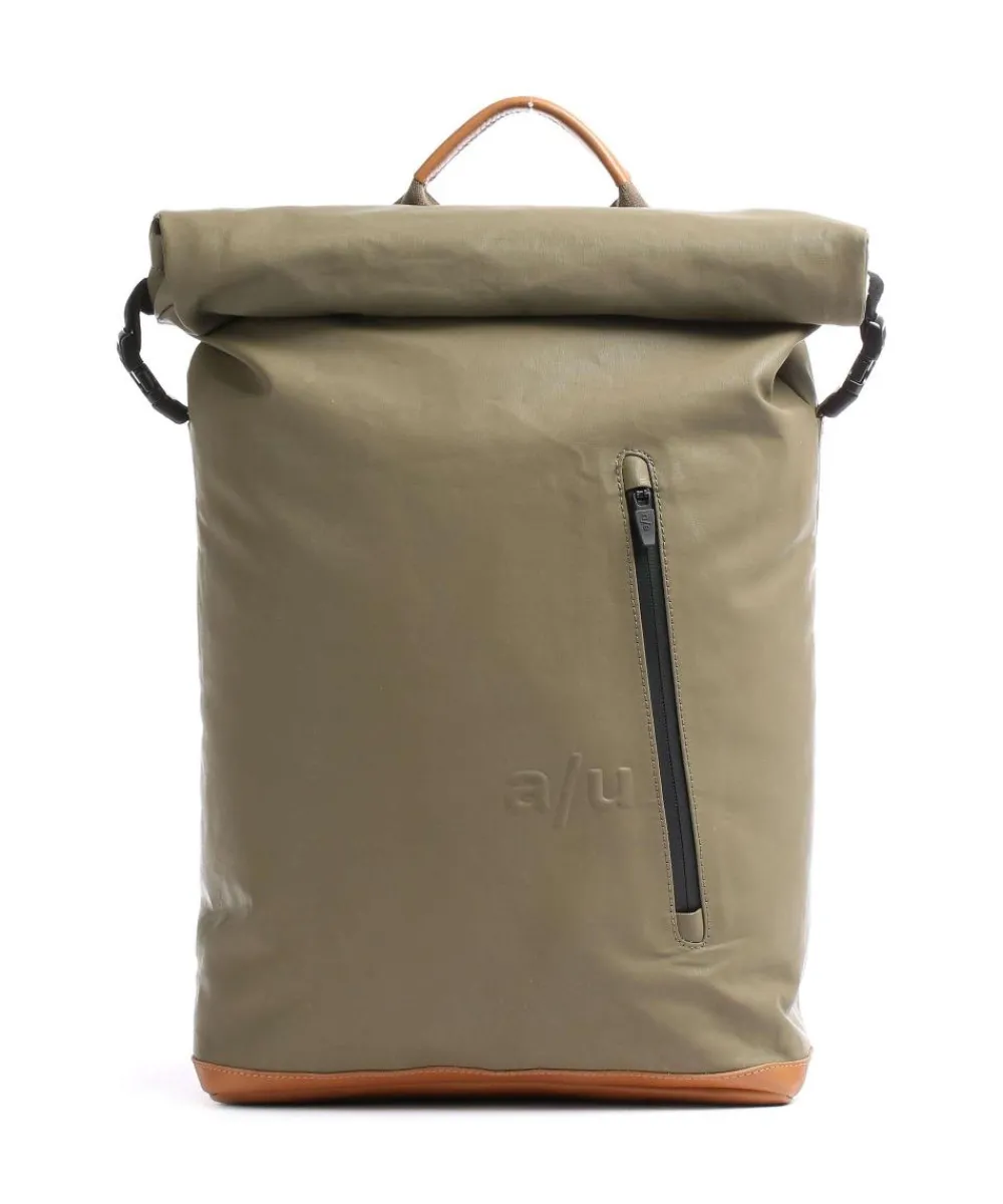 Aunts & Uncles Japan Fukui Rolltop backpack 15″ organic cotton green Online