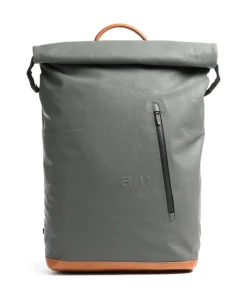 Aunts & Uncles Japan Matsuyama Rolltop backpack 16″ organic cotton dark grey New