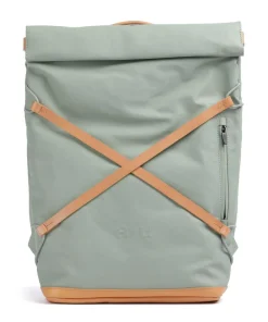 Aunts & Uncles Japan Osaka Rolltop backpack 15″ canvas green-blue Clearance
