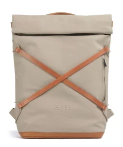 Aunts & Uncles Japan Osaka Rolltop backpack 15″ canvas beige Online