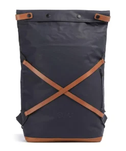 Aunts & Uncles Japan Osaka Rolltop backpack 15″ canvas dark blue Hot