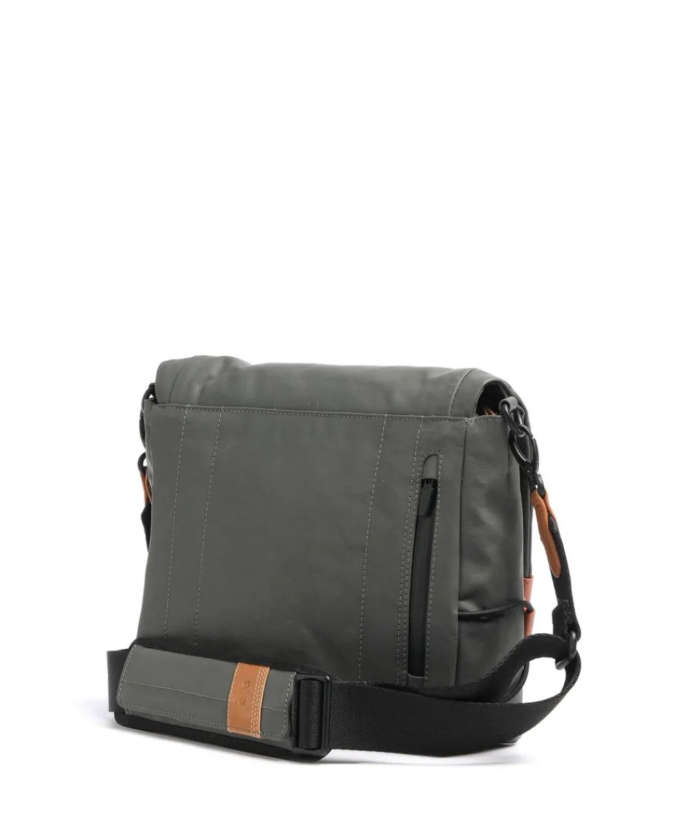 Aunts & Uncles Japan Sendai Messenger bag organic cotton grey New