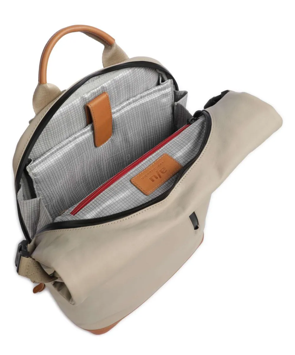 Aunts & Uncles Japan Tokio Rolltop backpack 13″ canvas beige Outlet