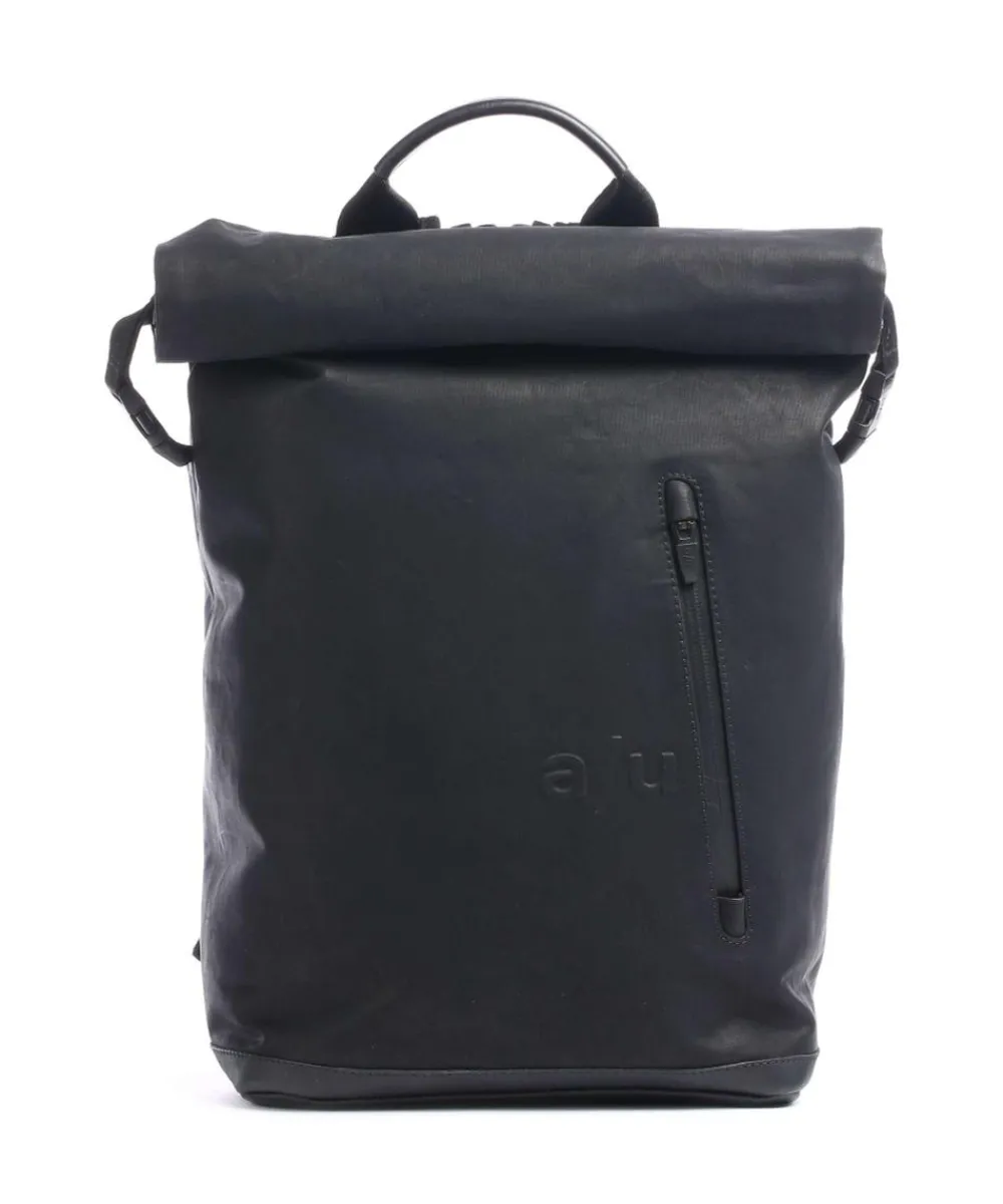 Aunts & Uncles Japan Tokio Rolltop backpack 13″ canvas black Discount
