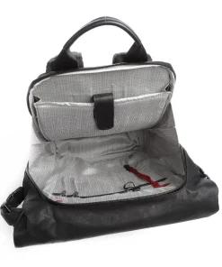 Aunts & Uncles Japan Tokio Rolltop backpack 13″ canvas black Discount