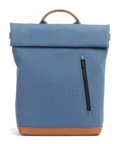 Aunts & Uncles Japan Wakayama Rolltop backpack organic cotton blue