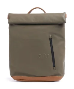 Aunts & Uncles Japan Wakayama Rolltop backpack organic cotton olive-green New