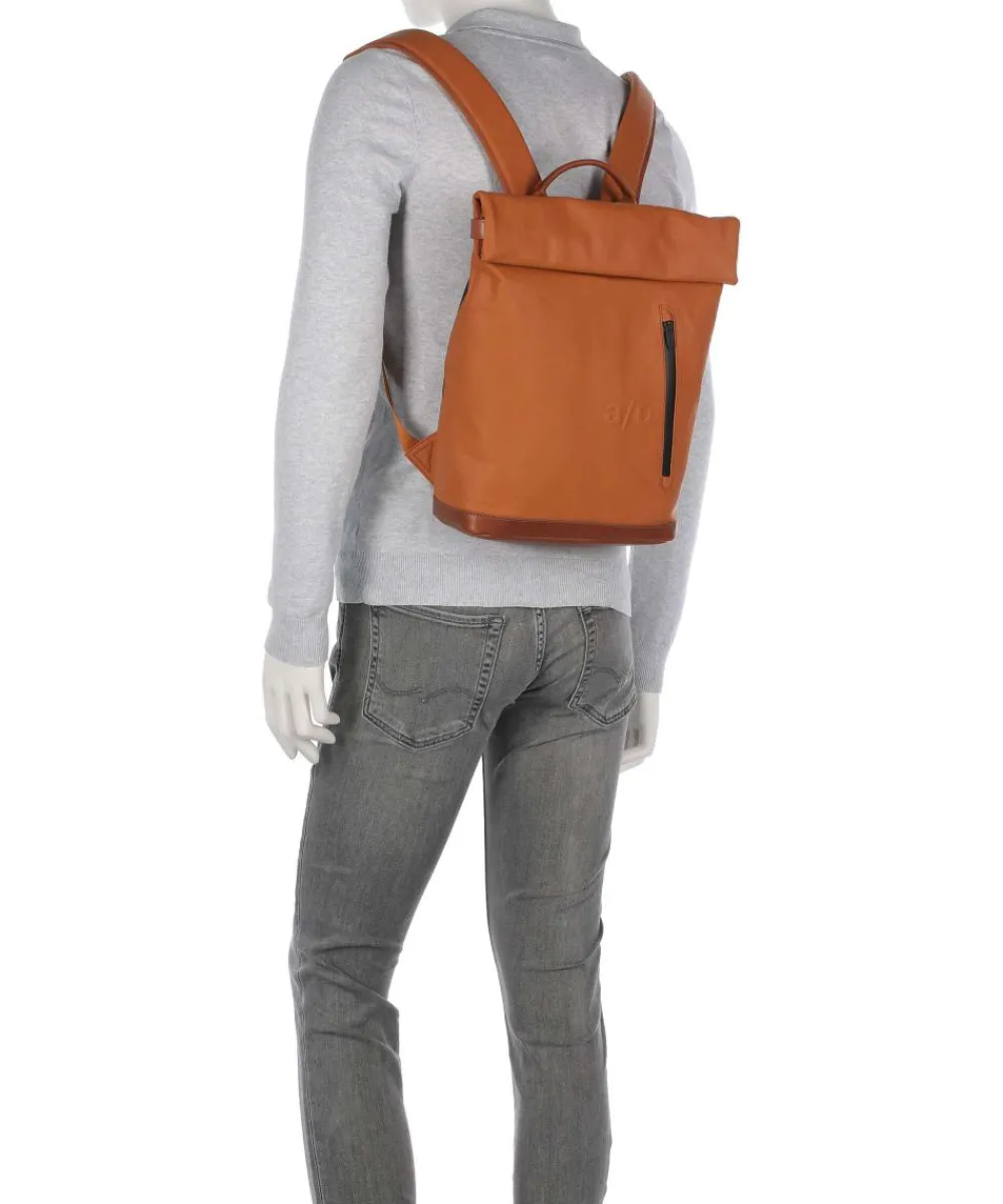 Aunts & Uncles Japan Wakayama Rolltop backpack organic cotton amber New