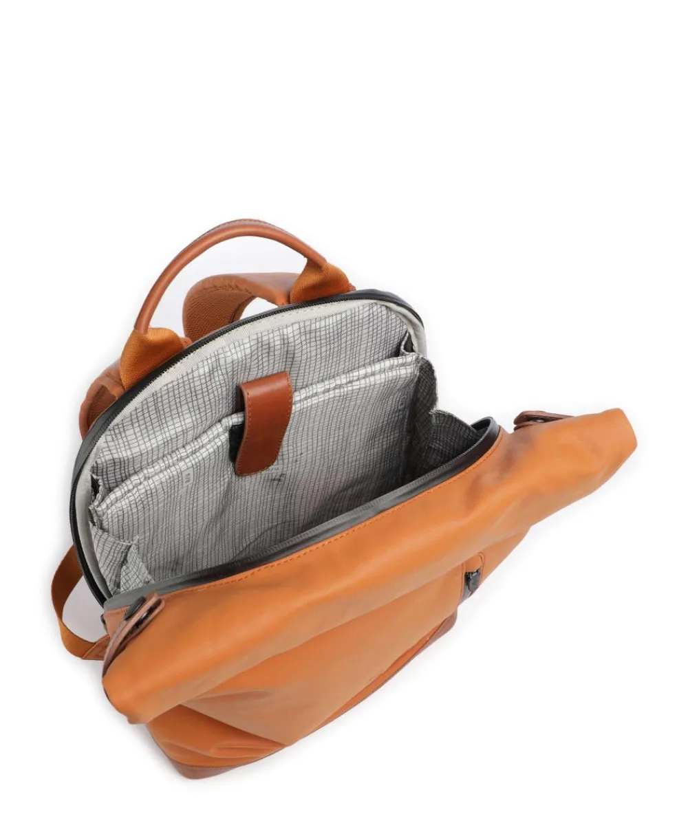 Aunts & Uncles Japan Wakayama Rolltop backpack organic cotton amber New