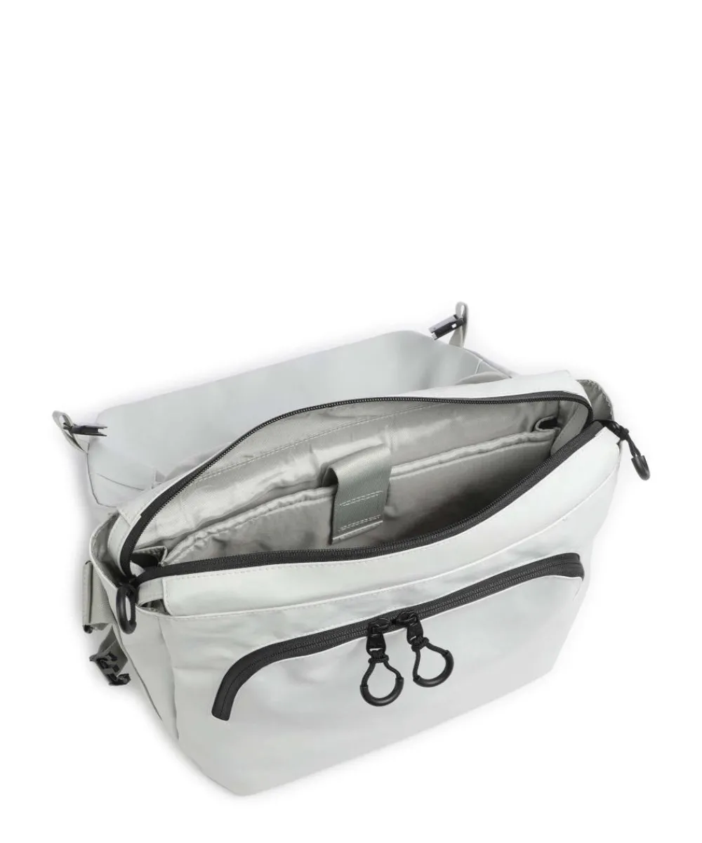 Aunts & Uncles Japan Yamakuni Messenger bag 13″ recycled nylon light grey Sale