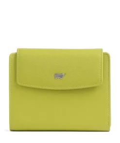 Braun Büffel Joy RFID Wallet soft cow leather light green Sale