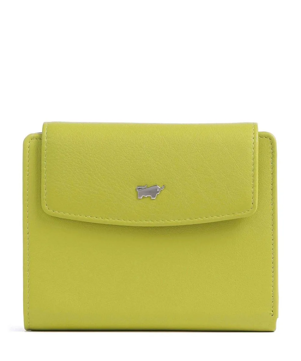 Braun Büffel Joy RFID Wallet soft cow leather light green Sale
