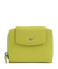 Braun Büffel Joy Wallet soft cow leather light green Sale