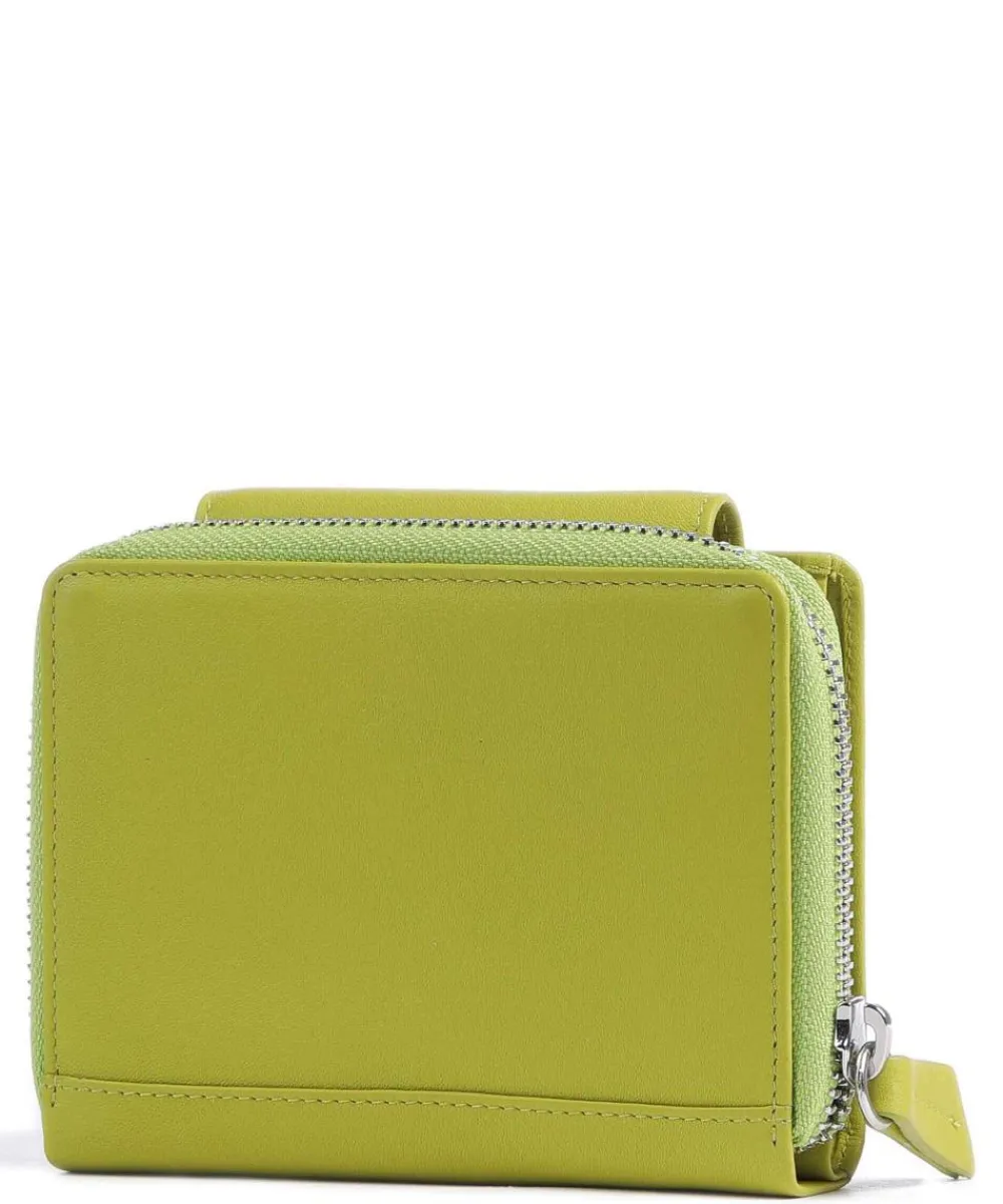 Braun Büffel Joy Wallet soft cow leather light green Sale