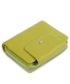 Braun Büffel Joy Wallet soft cow leather light green Sale