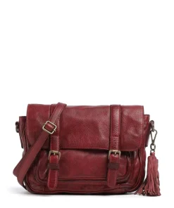 Taschendieb Wien Kaisterstrasse 6 Crossbody bag grained cow leather wine Clearance