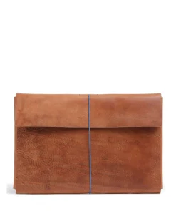Online Keeper Laptop case grained cow leather Business- & Laptop Bags