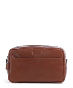 Strellson Kenley Dick Toiletry bag 24 cm cognac Discount