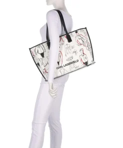 Sale K/Karl Tote bag 14″ imitation leather Tote Bags