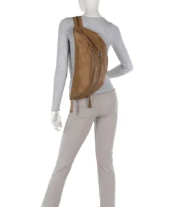 Taschendieb Wien Kohlmarkt 108 Sling bag grained cow leather olive-green Sale