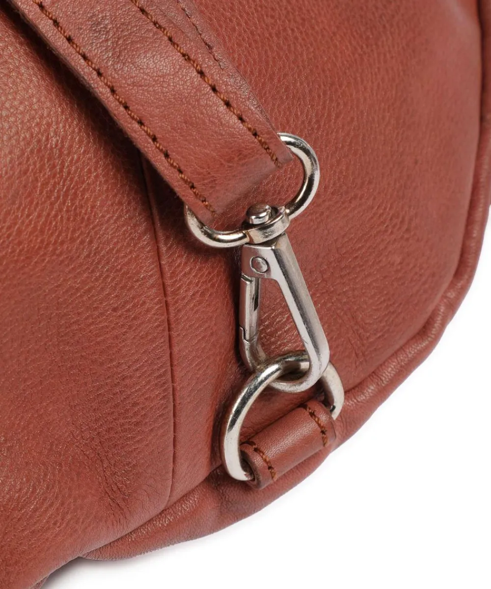 Taschendieb Wien Kohlmarkt 108 Sling bag grained cow leather red brown