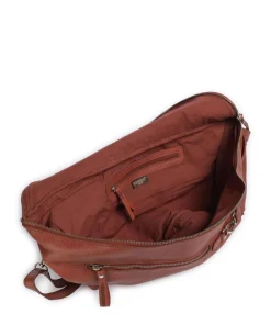 Taschendieb Wien Kohlmarkt 108 Sling bag grained cow leather red brown