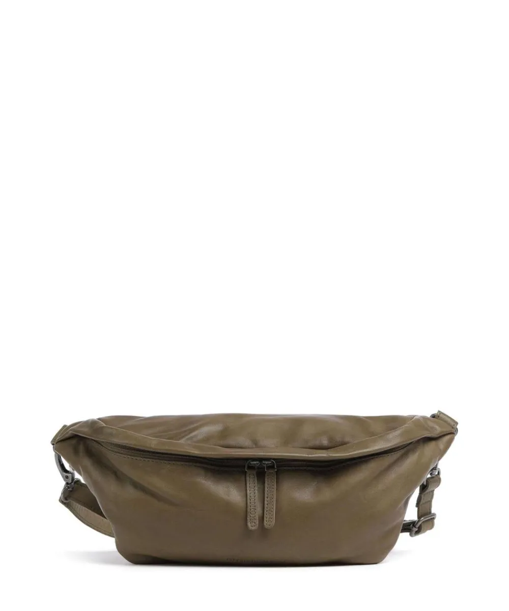 The Chesterfield Brand Kruger Fanny pack soft cow leather olive-green Best