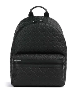 Armani Exchange Liam Backpack imitation leather black Best