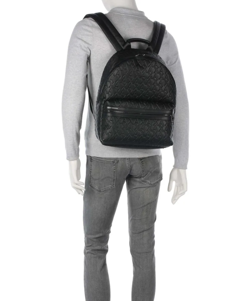 Armani Exchange Liam Backpack imitation leather black Best