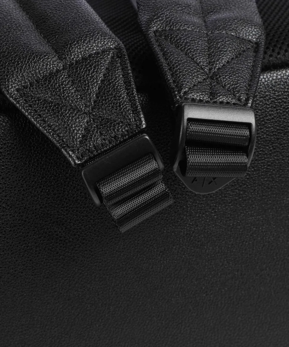 Armani Exchange Liam Backpack imitation leather black Best