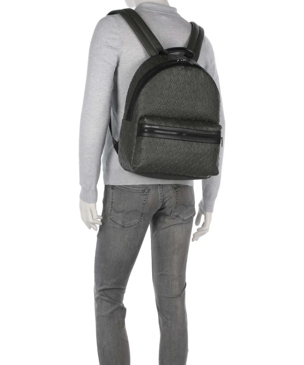 Armani Exchange Liam Backpack imitation leather khaki Hot