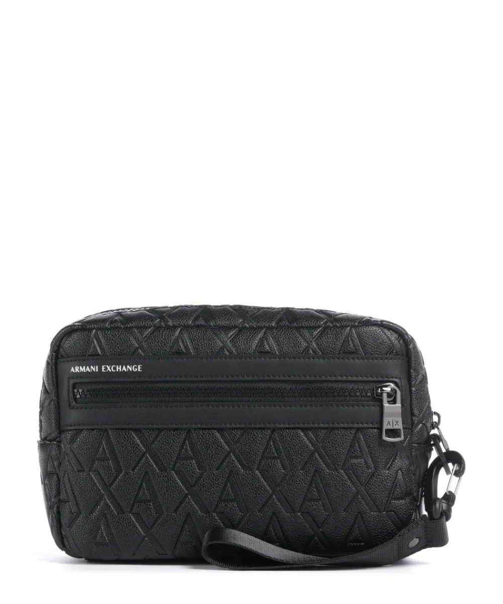 Armani Exchange Liam Toiletry bag 22 cm black New