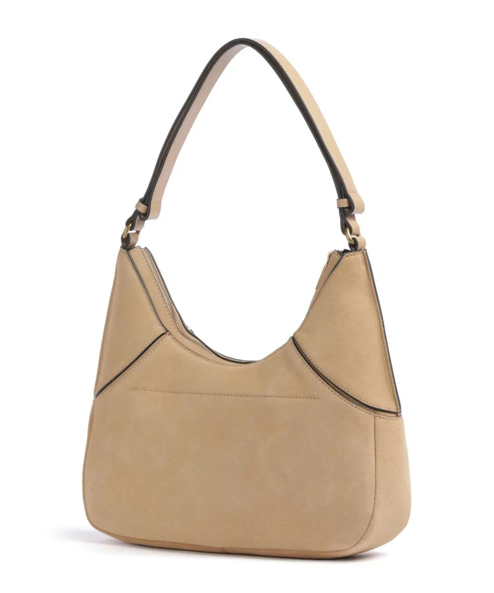 Best Lilly Suede S Hobo bag velour leather Shoulder Bags|Hobo Bags