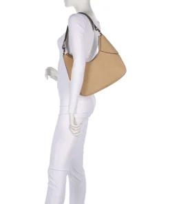Best Lilly Suede S Hobo bag velour leather Shoulder Bags|Hobo Bags