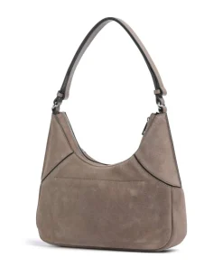 Sale Lilly Suede S Hobo bag velour leather Shoulder Bags|Hobo Bags